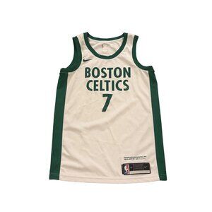 Nike 2020-21 Boston Celtics Jaylen Brown #7 City Edition NBA Jersey Men's 40